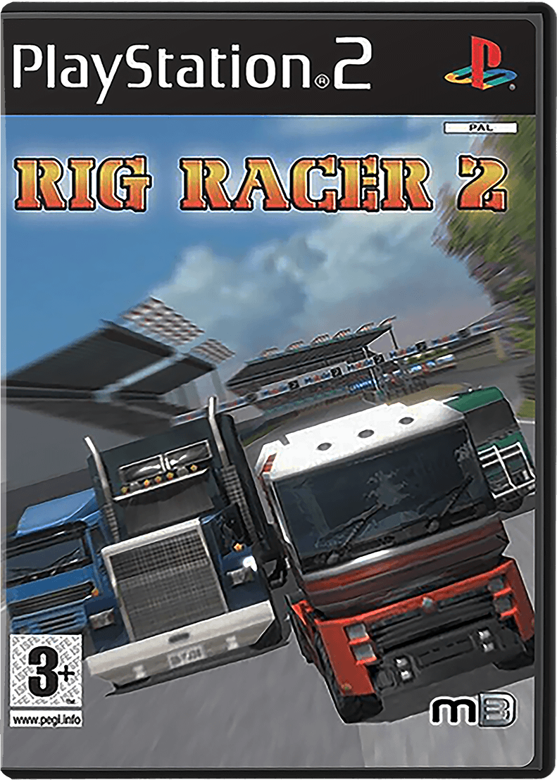 Rig Racer 2 box art for Playstation 2